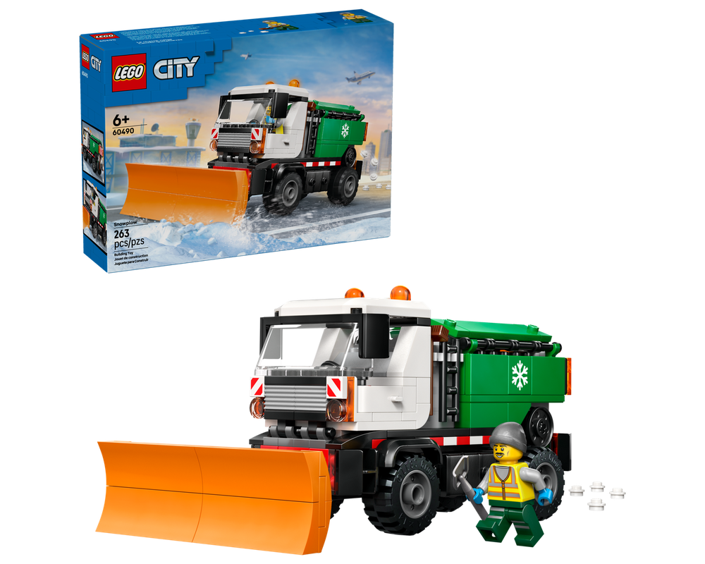 LEGO Set 60490-1 Snowplow (2026 City > Traffic) | Rebrickable