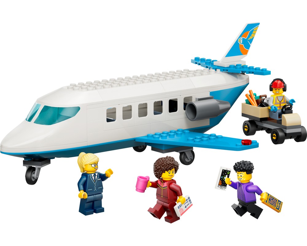 LEGO Set 60492-1 Passenger Jet (2026 City > Airport) | Rebrickable