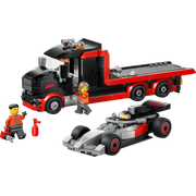 F1 Display Truck with Audi F1 Race Car