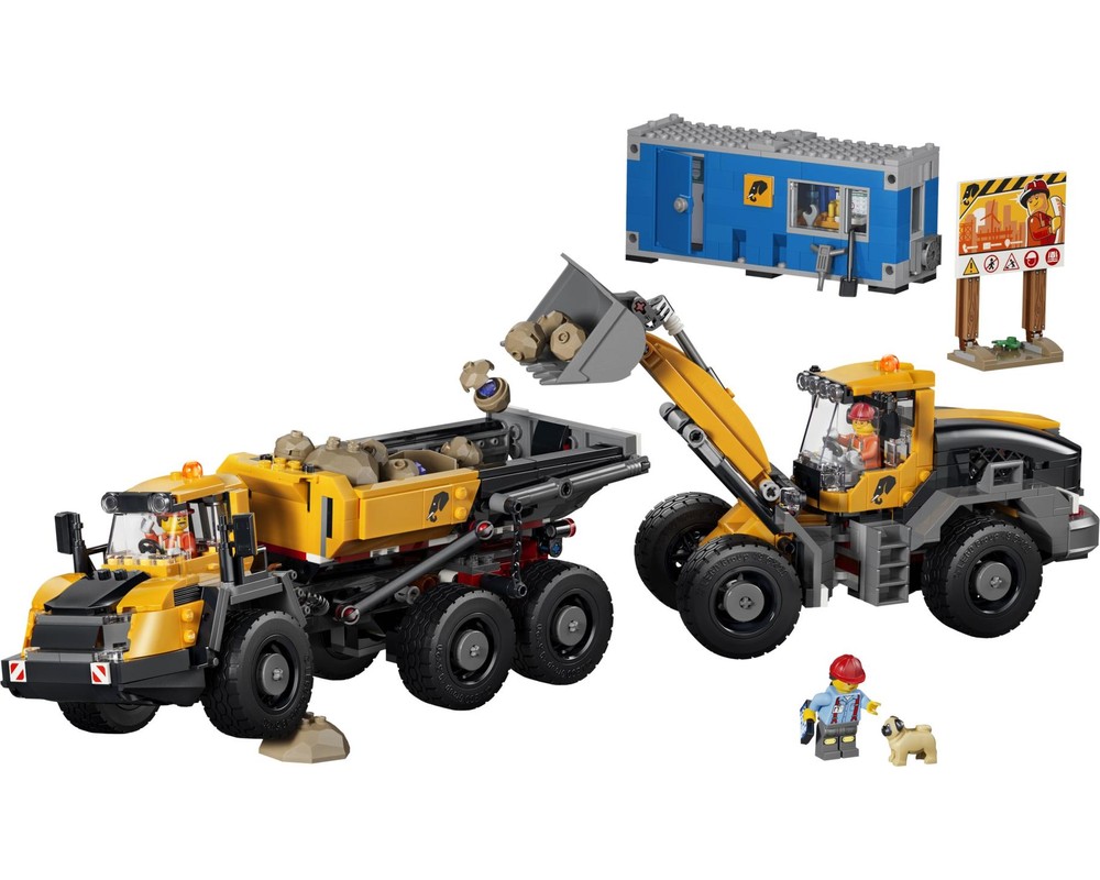 LEGO Set 60494-1 Dump Truck & Front End Loader (2026 City