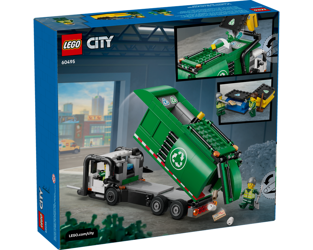 canamama.m LEGO Set 60495-1 Recycling Truck (2026 City > Traffic