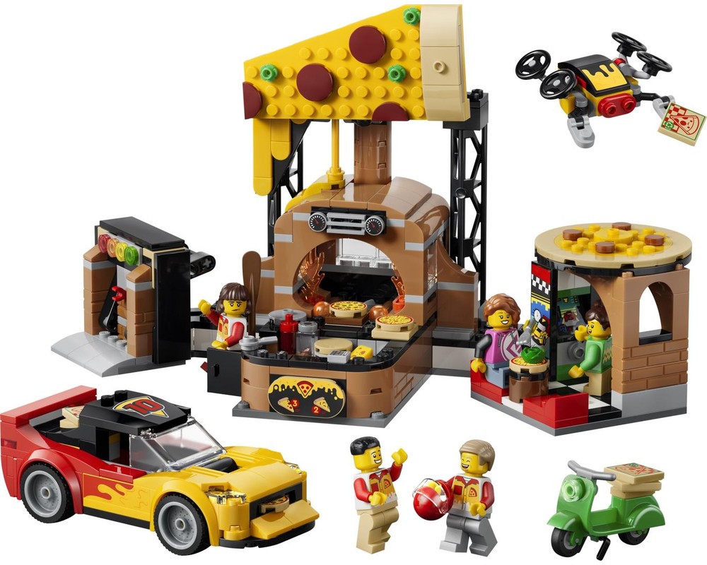LEGO Set 60496-1 Pizza Delivery Experience with Vehicles (2026