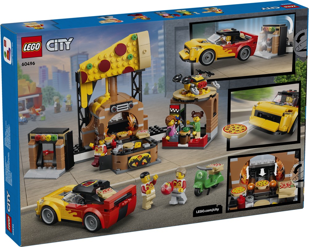 LEGO Set 60496-1 Pizza Delivery Experience with Vehicles (2026