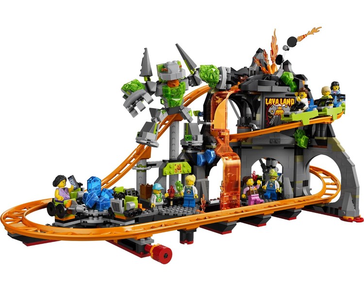 LEGO City 60501 Lava Land Roller Coaster Park