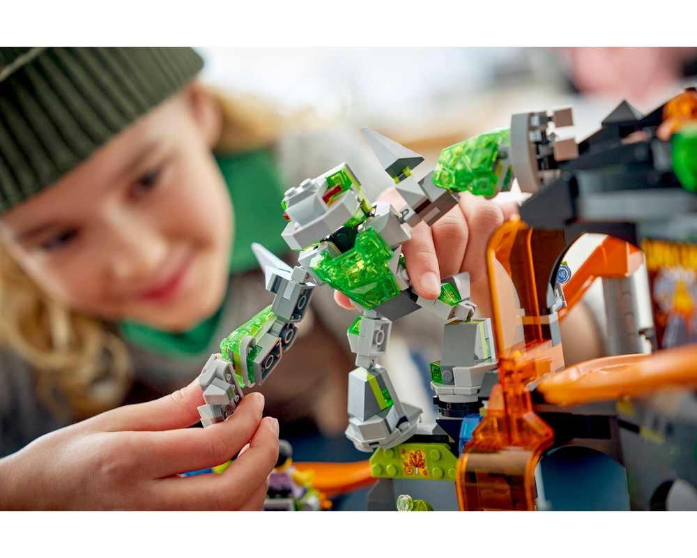 LEGO Set 60501-1 Lava Land Roller Coaster Park (2026 City ...