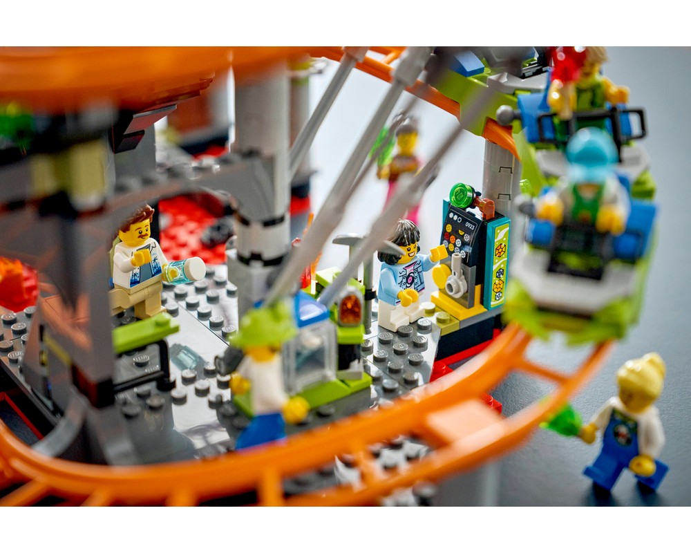 LEGO Set 60501-1 Lava Land Roller Coaster Park (2026 City ...