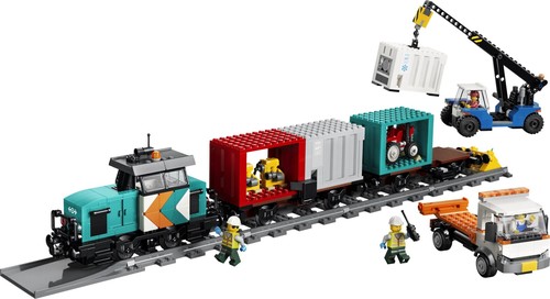 Harbor Freight Train with Crane & Truck