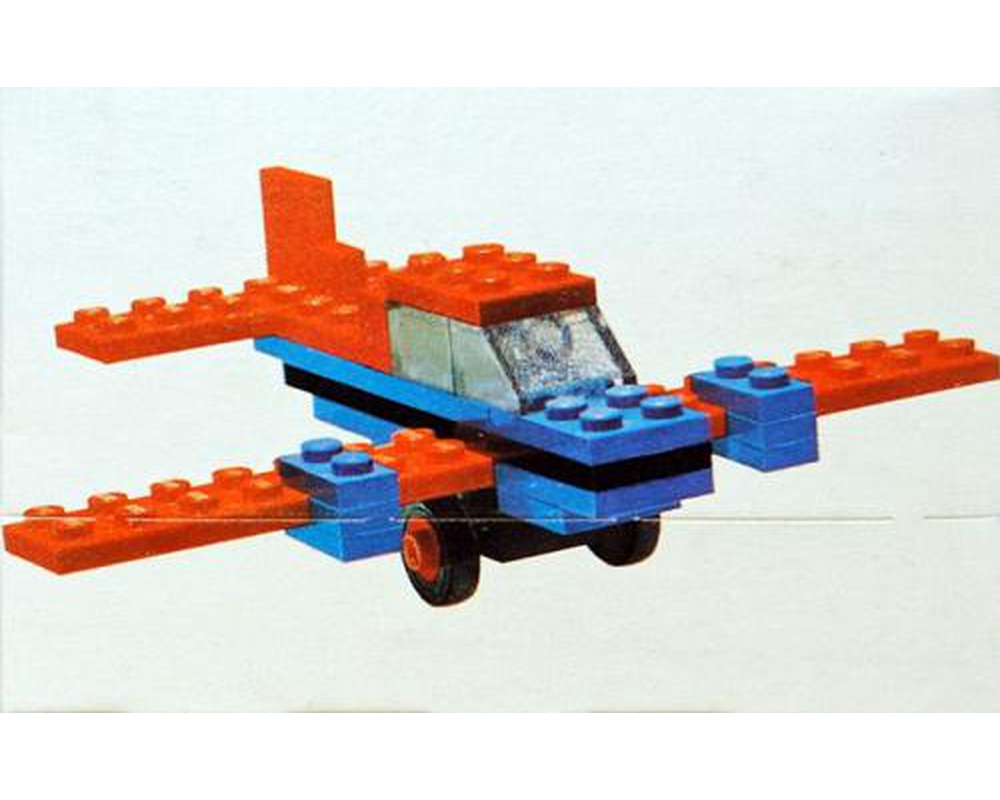 Sui spændende Kirsebær LEGO Set 609-1 Aeroplane (1972 Legoland > Airport) | Rebrickable - Build  with LEGO