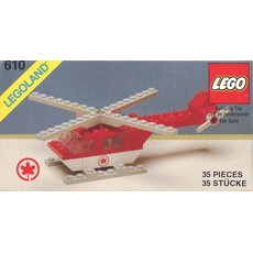 Rescue Helicopter (set 610-2)