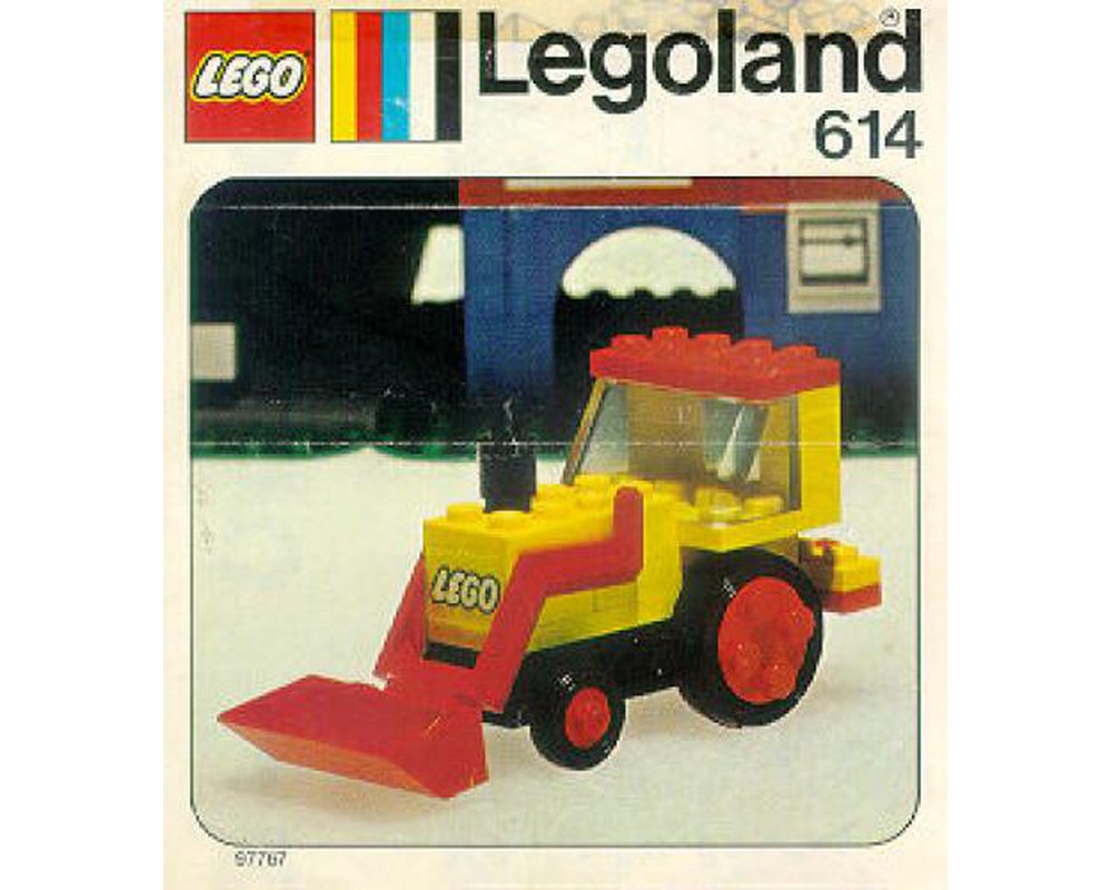 LEGO Set 614-1 Excavator (1974 Legoland > Construction) | Rebrickable ...