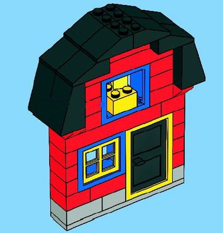 Lego Set 6167 1 B3 Barn 2006 Creator Basic Set Rebrickable