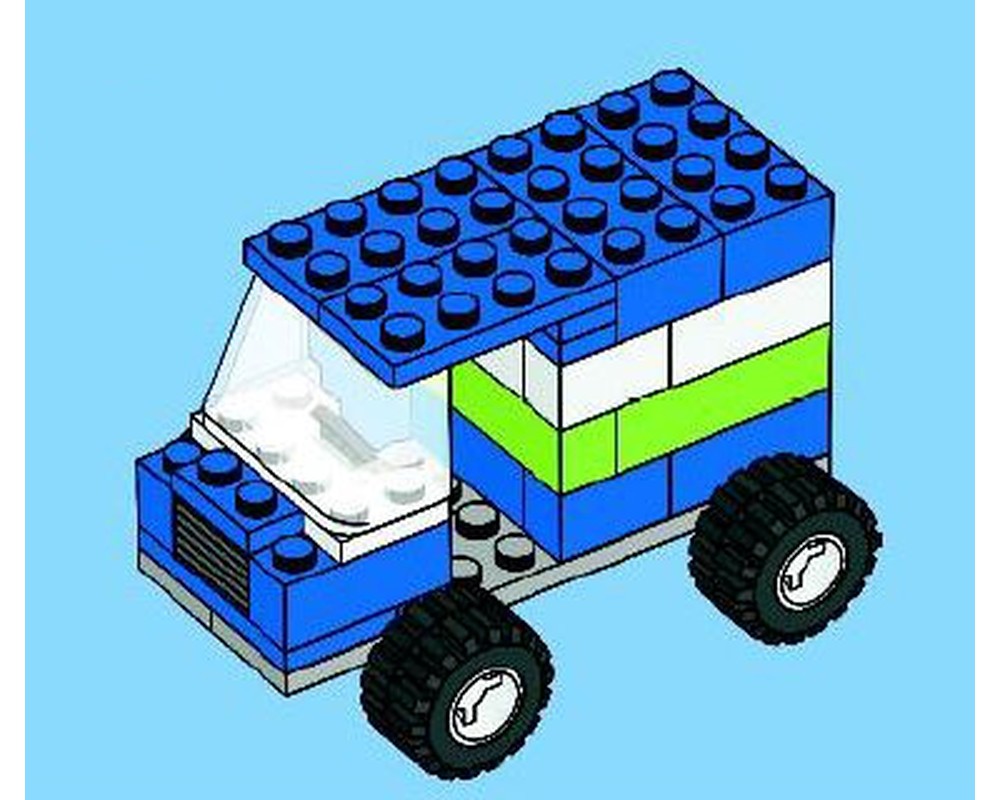 LEGO Set 6167-1-b5 Van (2006 Creator) | Rebrickable - Build LEGO
