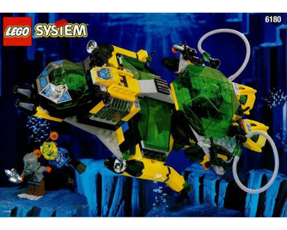 LEGO 6180-1 Hydro Search Sub Aquazone > Hydronauts) | Rebrickable - Build with LEGO
