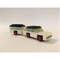 White Car and Camper (set 623-2)