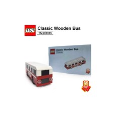 60th Anniversary Classic Wooden Bus (set 6258622-1)