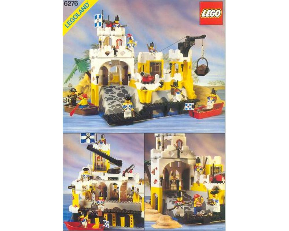 besked Fejde udendørs LEGO Set 6276-1 Eldorado Fortress (1989 Pirates > Pirates I) | Rebrickable  - Build with LEGO