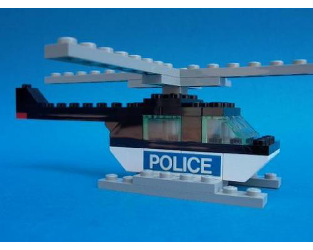 LEGO Set 628-2 Police Helicopter (1977 Legoland Police) | - Build with LEGO