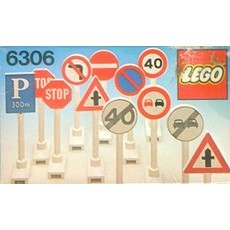 Road Signs (set 6306-1)