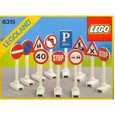 Road Signs (set 6315-1)
