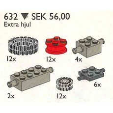 Wheels and Tires (set 632-1)