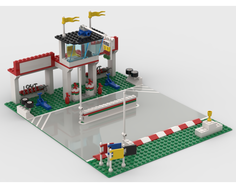LEGO Set 6337-1-s5 Race Finish Line (1996 Town > Classic Town ...