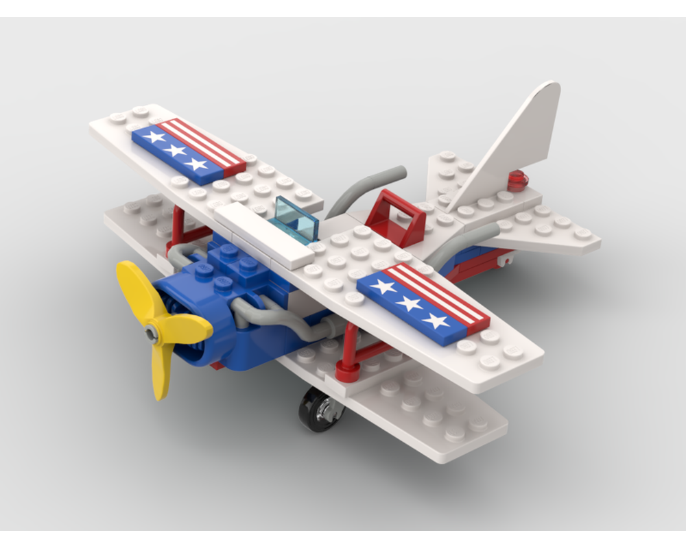 LEGO Set 6345-1-s4 Stunt Biplane (1993 Town > Classic Town ...