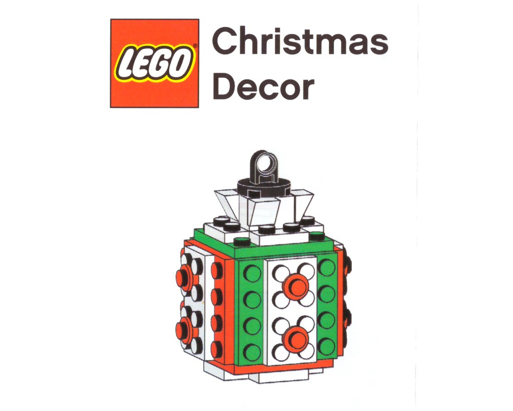 LEGO Set 6349567 1 Christmas Decor 2020 Seasonal Christmas