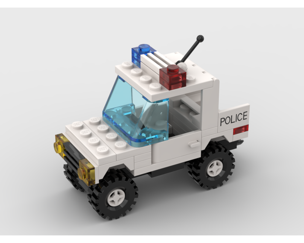 LEGO Set 6354-1-s1 Police Off Road Vehicle (1990 Town > Classic Town ...