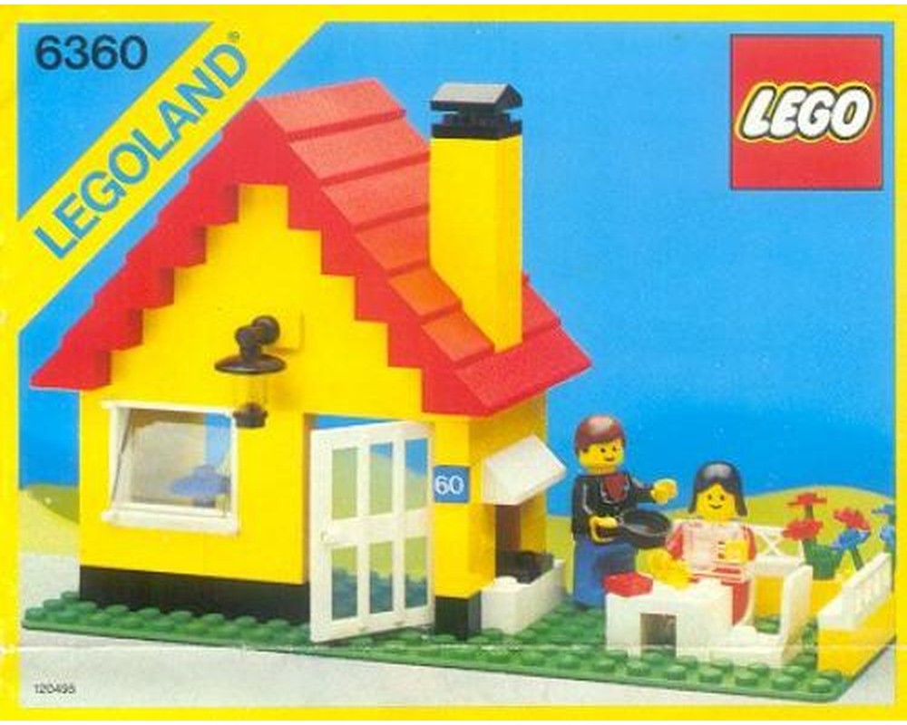 LEGO Set 63601 Weekend Cottage (1986 Town > Classic Town
