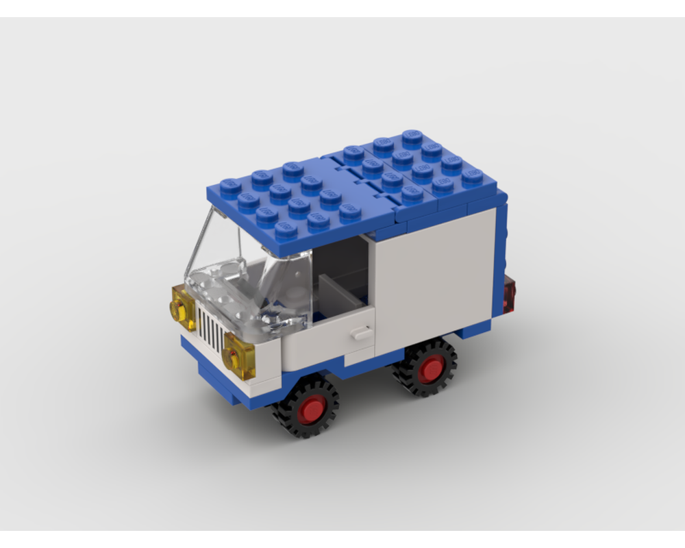 LEGO Set 6377-1-s1 Cargo Van (1985 Town > Classic Town) | Rebrickable ...