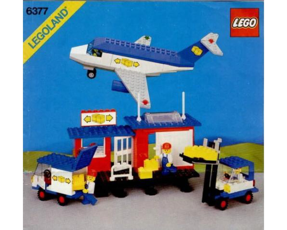 LEGO 6377-1 Delivery Center (1985 Town > Town) | Rebrickable - Build LEGO