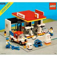 Shell Service Station (set 6378-1)