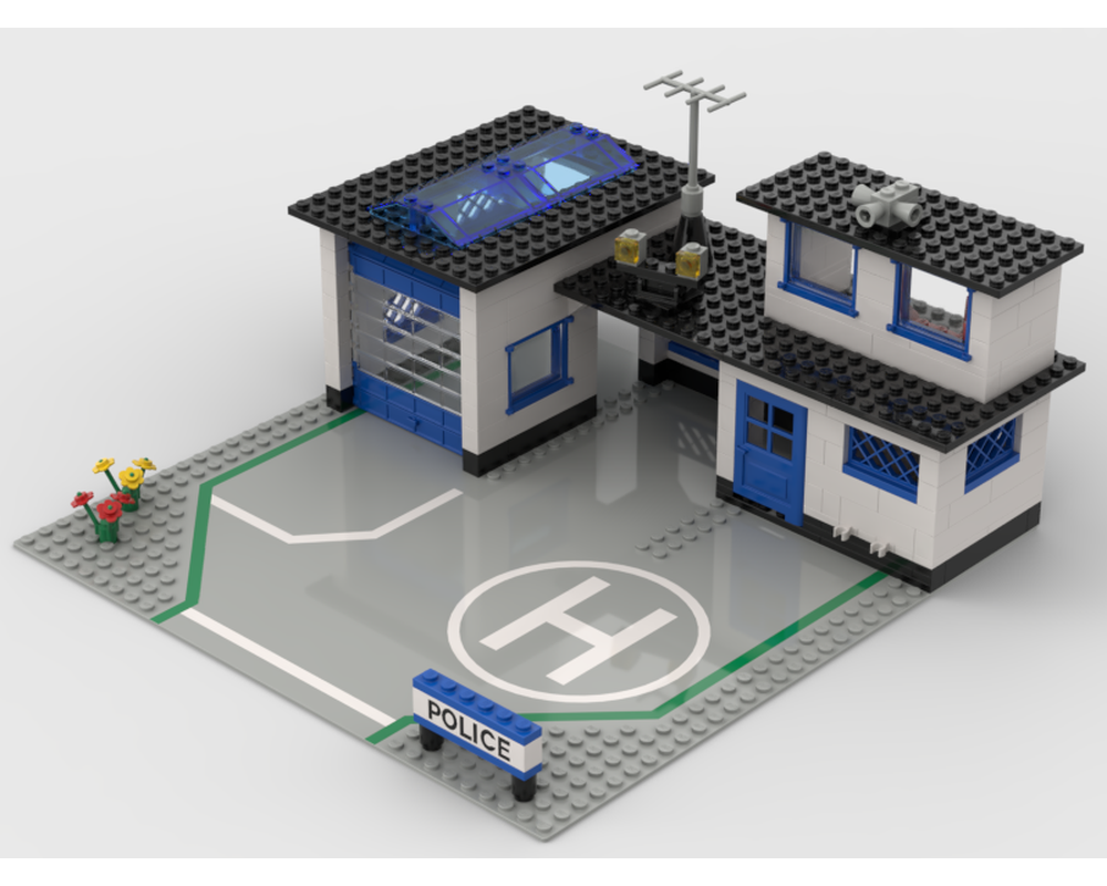 LEGO Set 6384-1-s3 Police Station (1983 Town > Classic Town ...