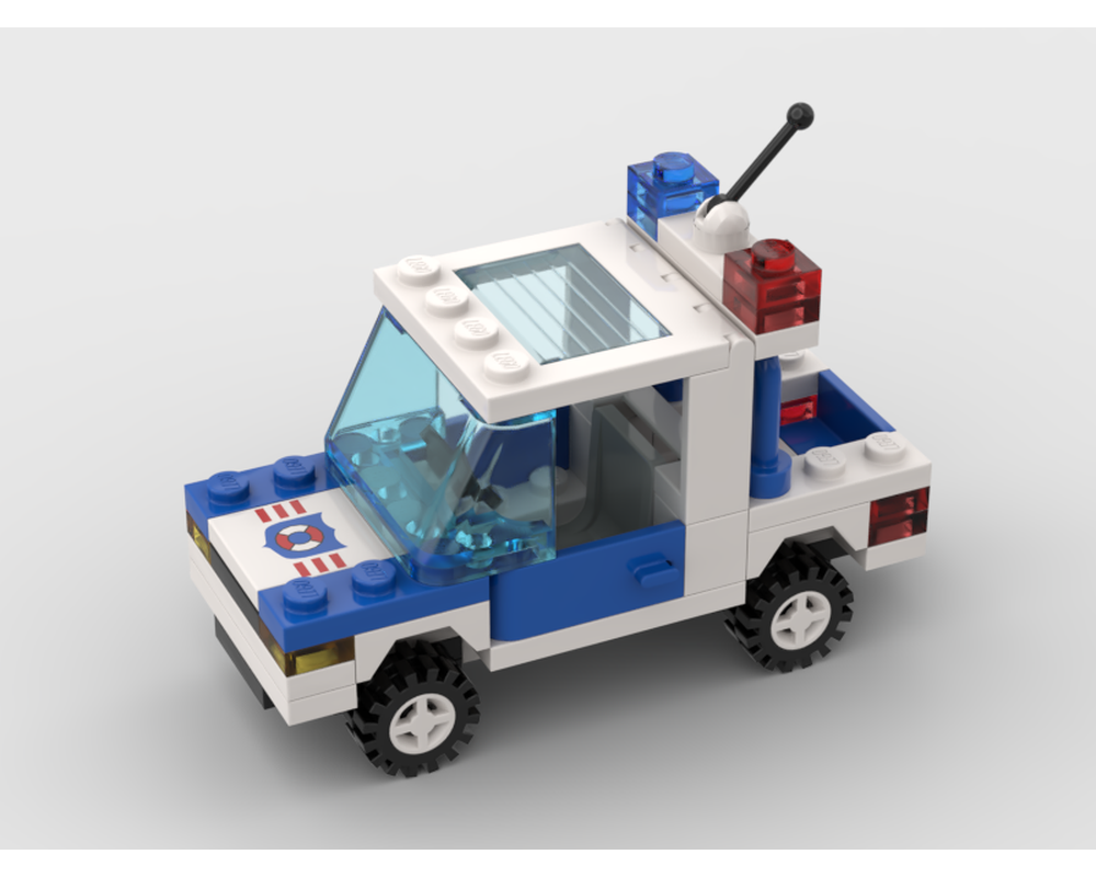 LEGO Set 6387-1-s2 Coast Guard Pickup (1989 Town > Classic Town ...