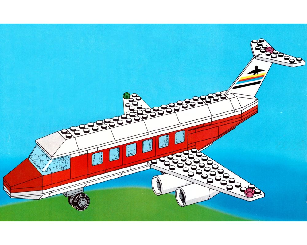 servitrice Dovenskab fotoelektrisk LEGO Set 6392-1-s2 Plane (1985 Town > Classic Town) | Rebrickable - Build  with LEGO