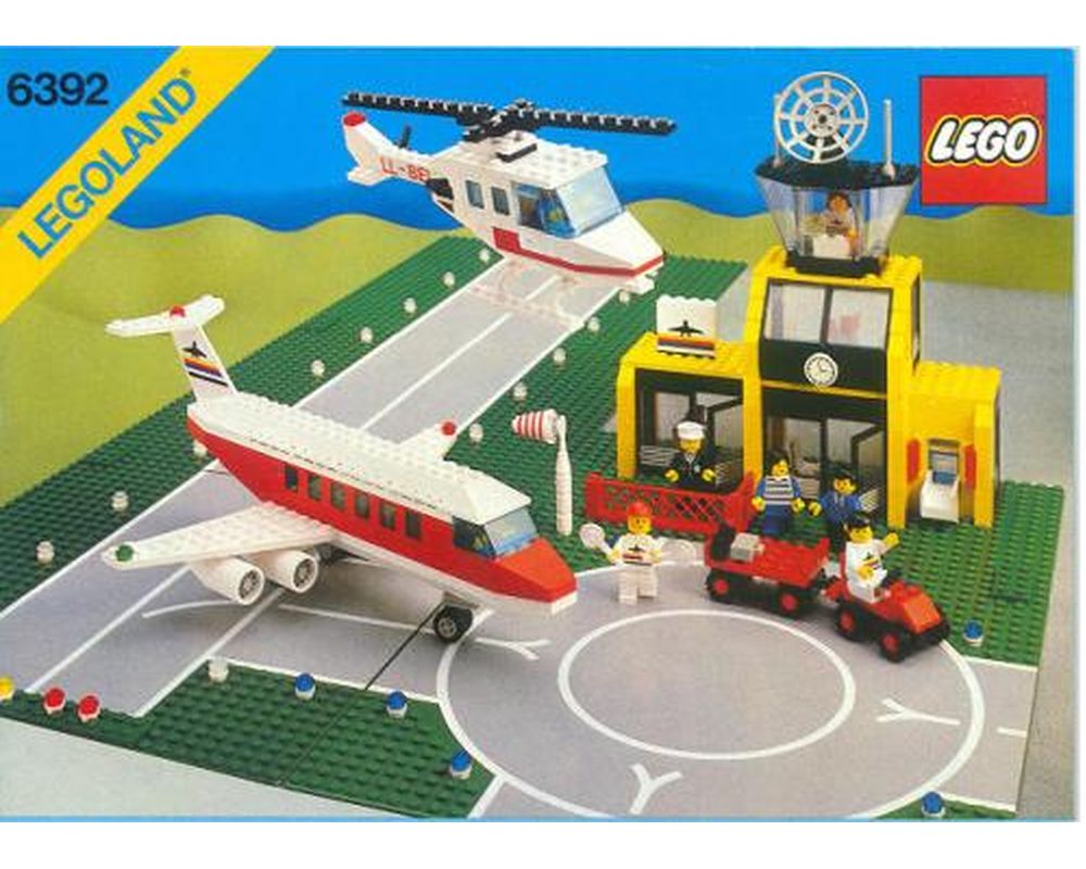 LEGO Set 6392-1 Airport (1985 Town > Classic Town) | Rebrickable 