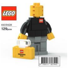 Dresden Brand Store Opening Associate Figure (set 6410428-1)