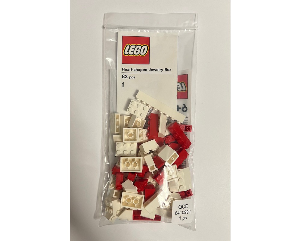 Heart sales shaped lego