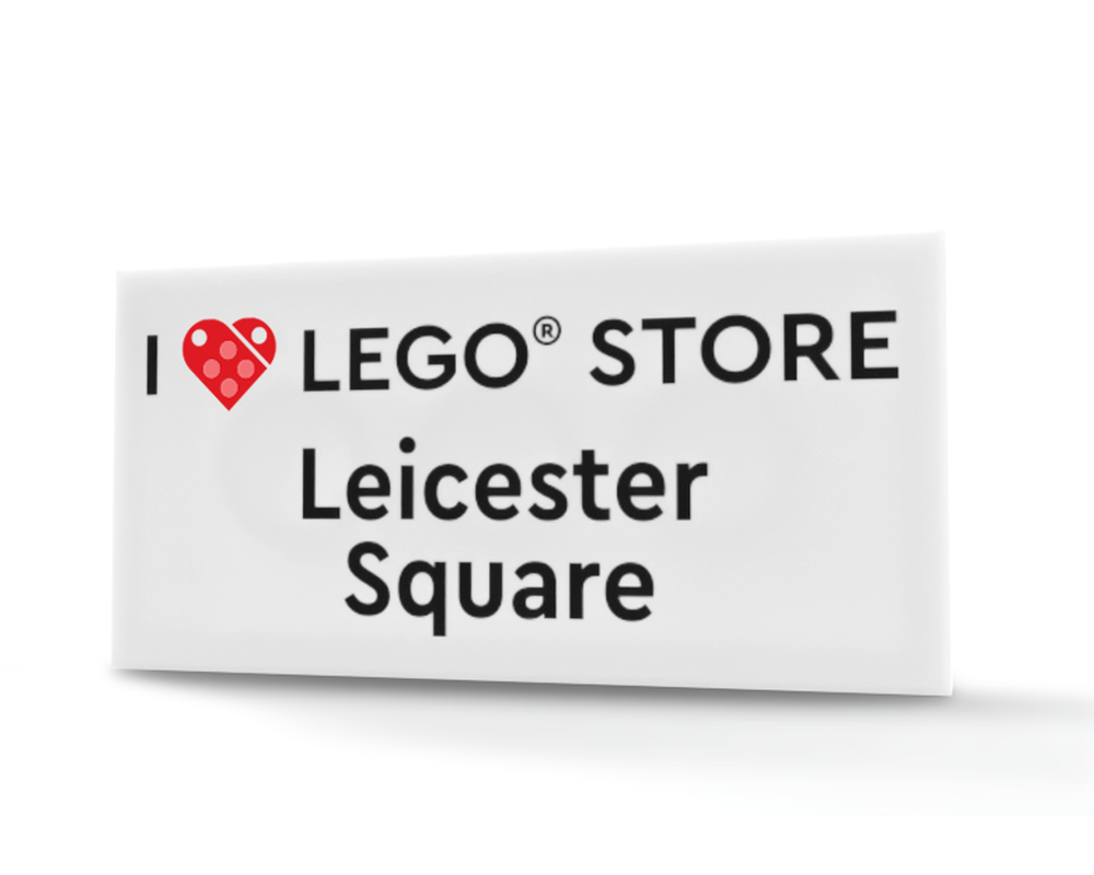 LEGO Set 6424685-1 I [Heart] LEGO Store Leicester Square Tile 