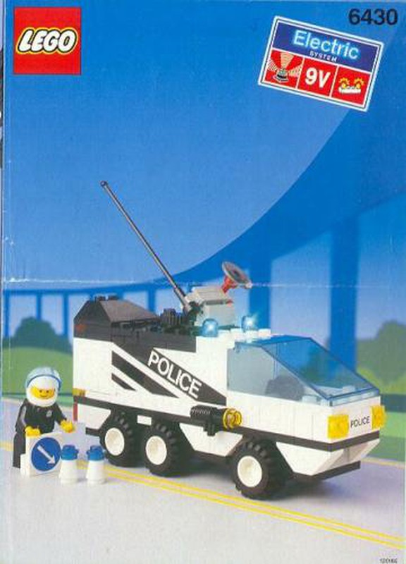LEGO Set 6430-1 Night Patroller (1991 Town > Classic Town > Police) | Rebrickable - Build with LEGO