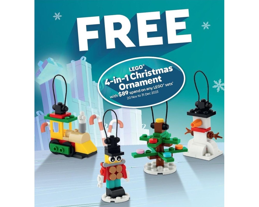 クリスマスセット LEGO Set 6437694-1 Christmas 4-in-1 (2022 Seasonal > Christmas