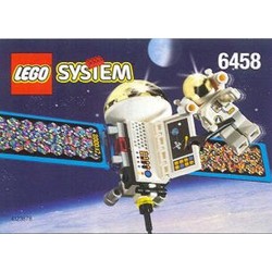 Satellite with Astronaut