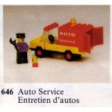 Auto Service Truck (set 646-1)