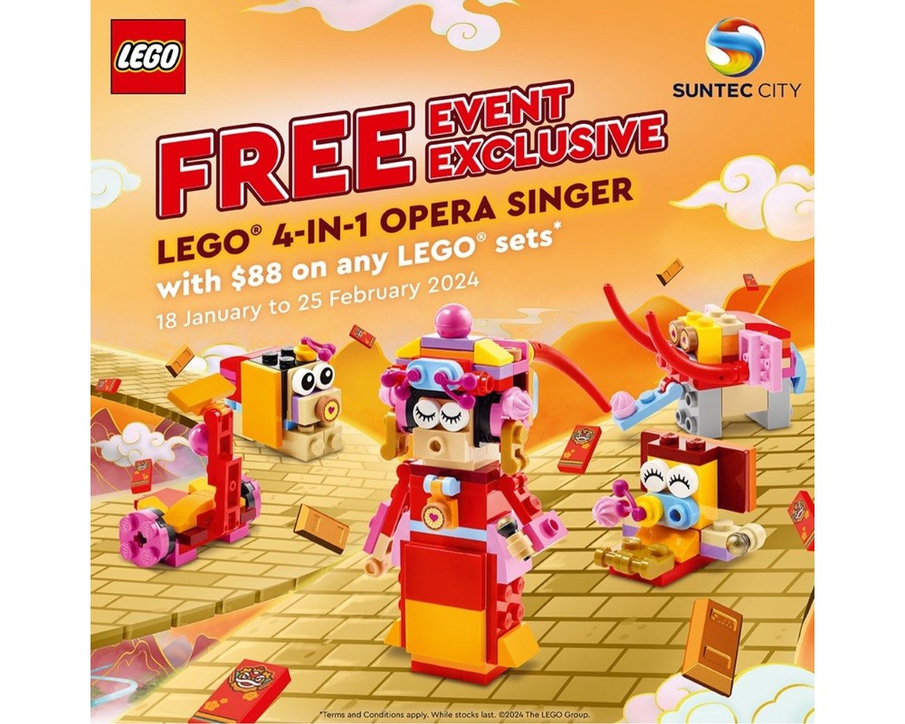 LEGO Set 6486167-1 Opera Singer 4 in 1 (2023 Seasonal > Chinese (Lunar ...