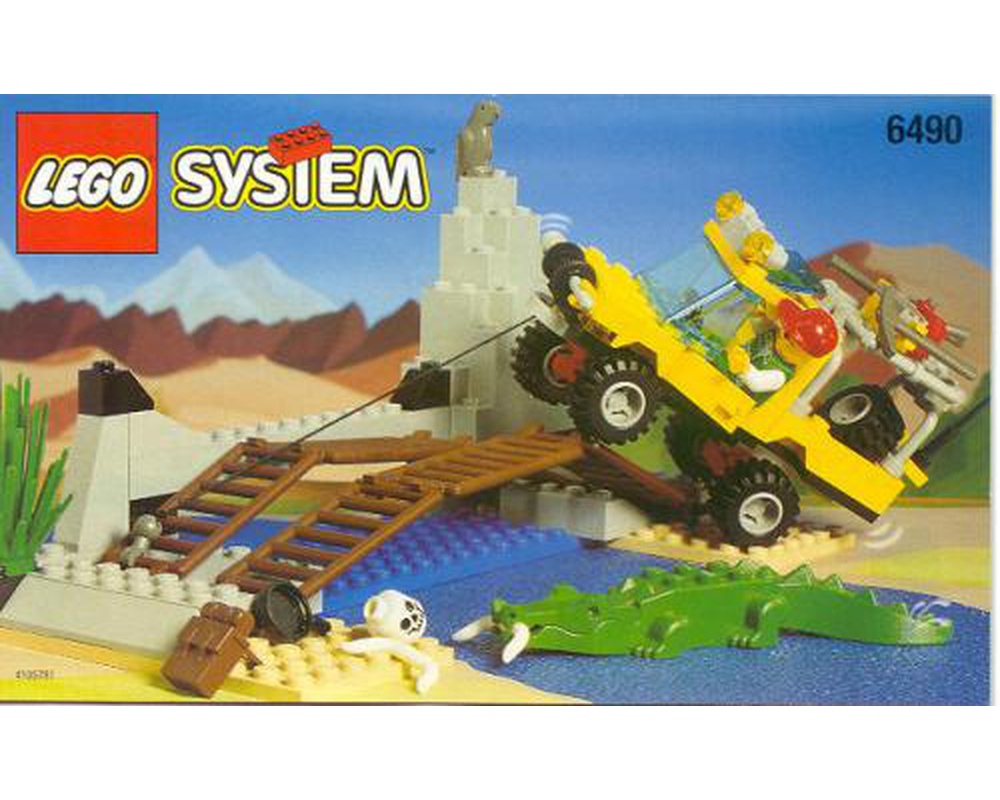 Windswept fortov I nåde af LEGO Set 6490-1 Amazon Crossing (1997 Town > Outback) | Rebrickable - Build  with LEGO