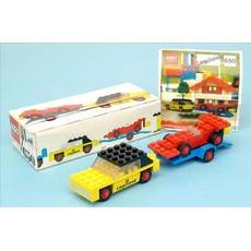 Car with Trailer and Racing Car (set 650-1)