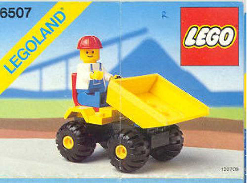 LEGO Set 6507-1 Mini Dumper (1989 Town > Classic Town > Construction ...