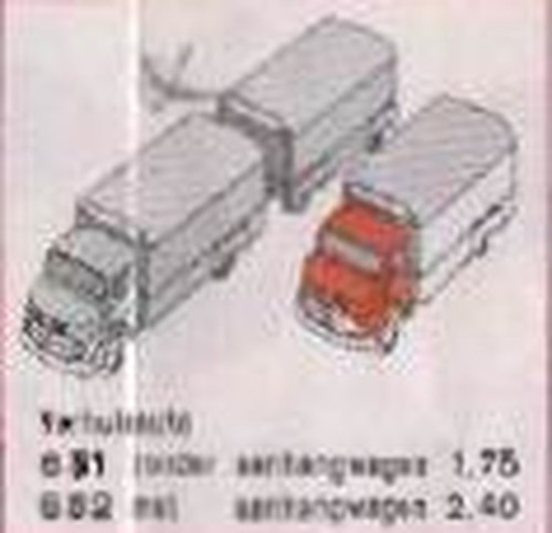 1:87 Mercedes Truck/Trailer