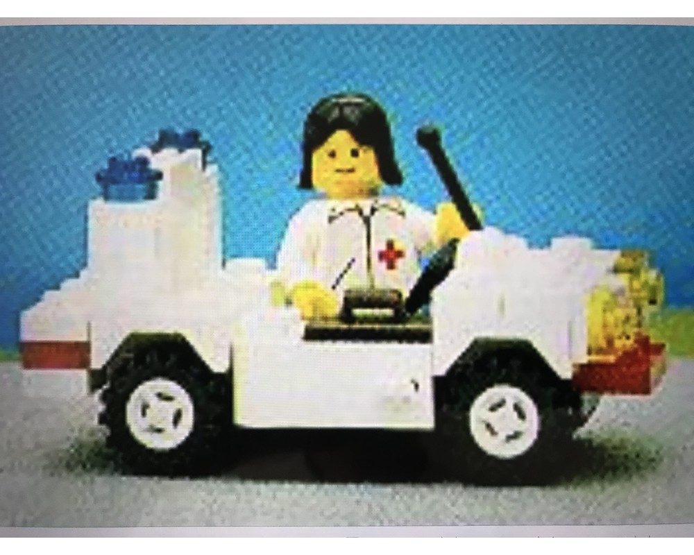 LEGO Set 6523-1-b2 Cabrio ambulance (1987 > Classic Town) | Rebrickable - Build with LEGO