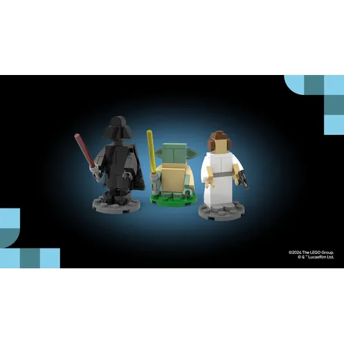 Darth Vader, Princess Leia, Yoda